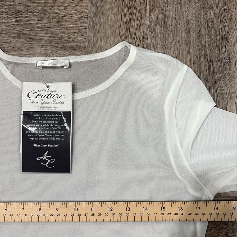 All Sport Couture Mesh Long Sleeve Shirt - Picture 10 of 10